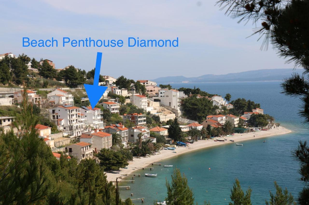 Beach Penthouse Diamond 오미스 객실 사진